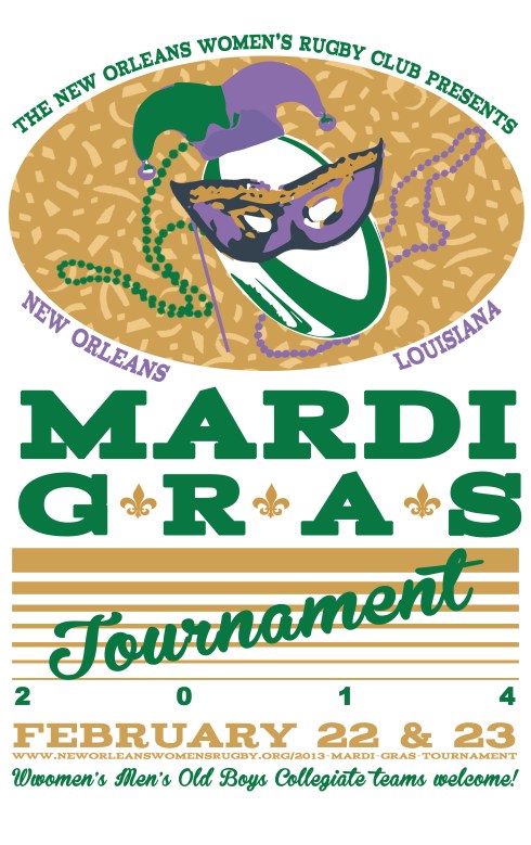 Mardi Gras Tourney Poster